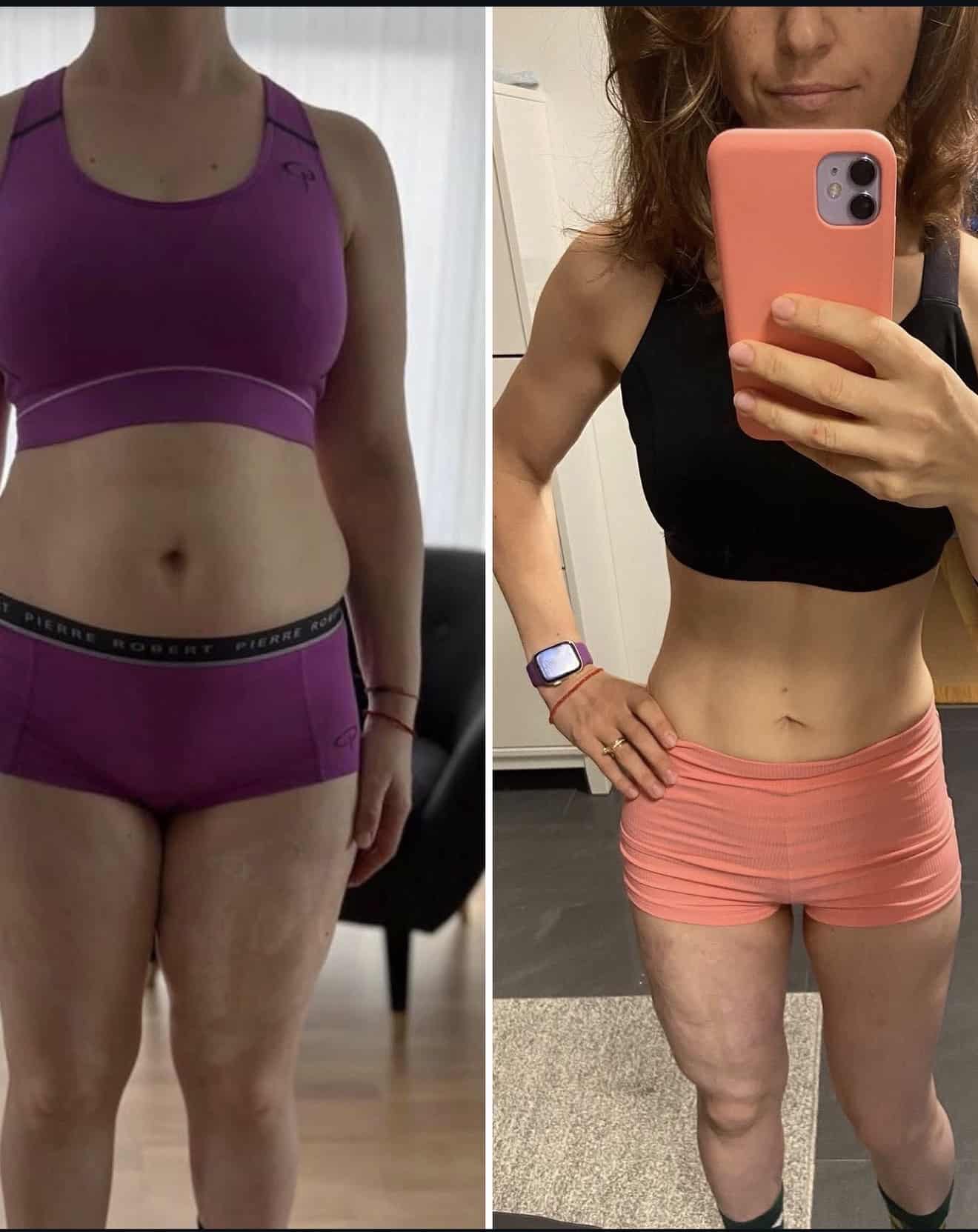 Transformare client — 8 săptămâni, -6 kg